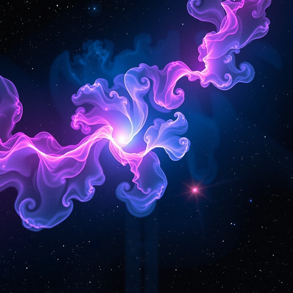 Cosmic nebula background